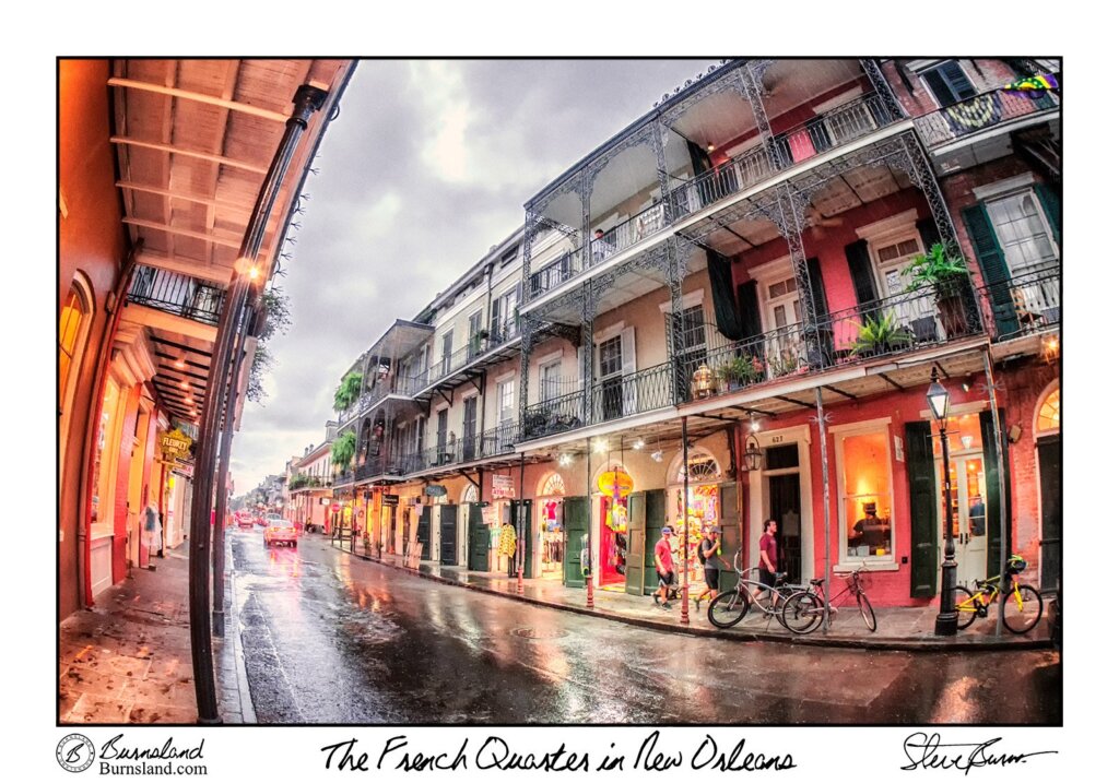 Rain in New Orleans